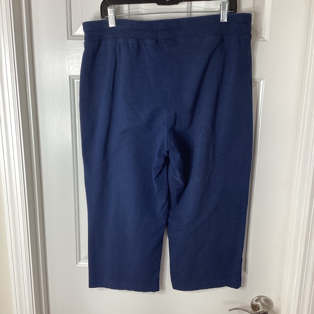 Onque Casuals Deep Blue Track Pants with Bling Sz PXL - Picture 1 of 9